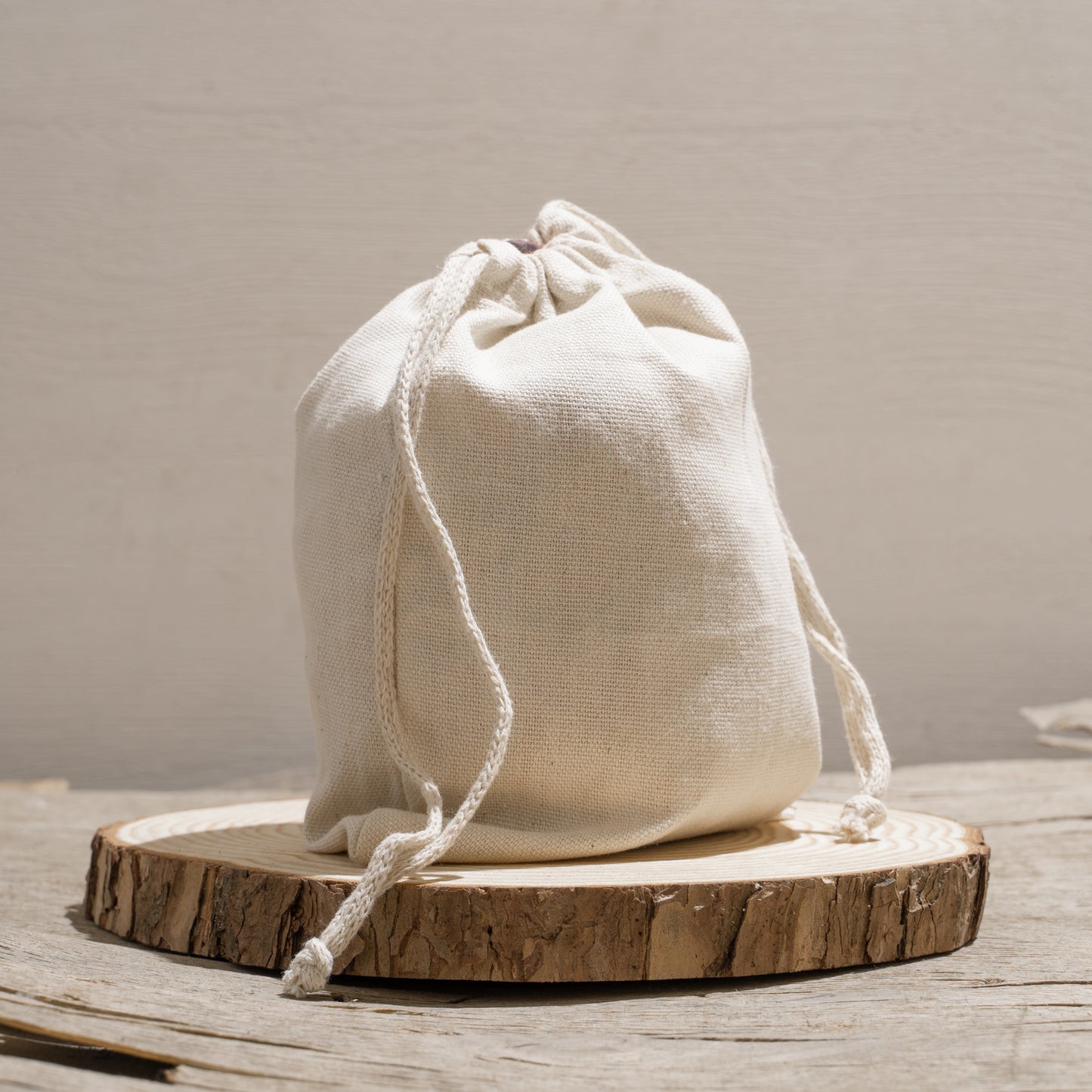 100% Canvas Cotton Double Drawstring Premium Quality Muslin Bags