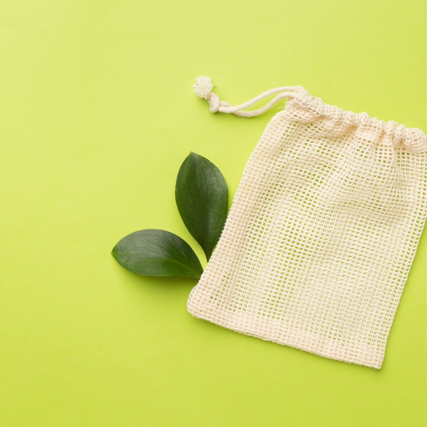 100% Organic Cotton Laundry & Mesh Bags