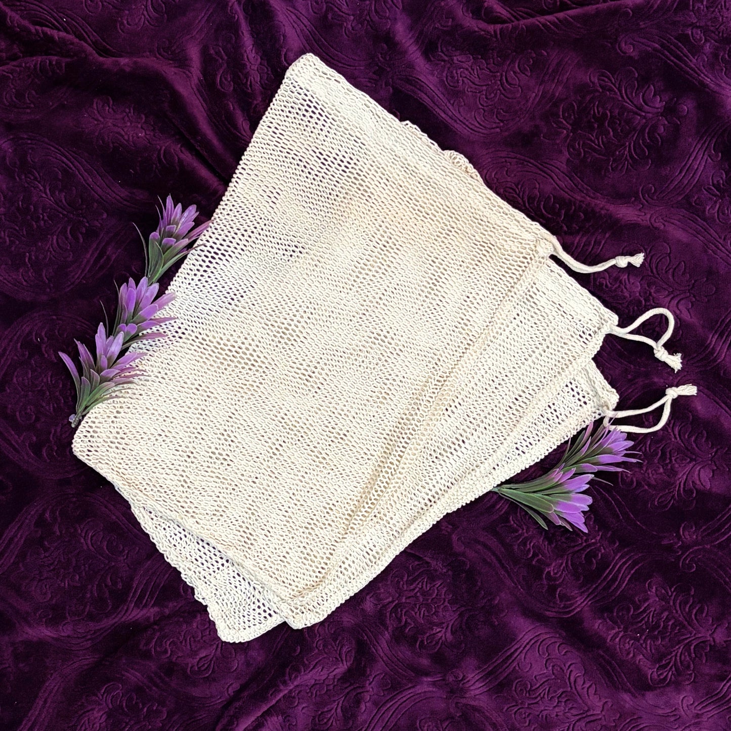 100% Organic Cotton Laundry & Mesh Bags